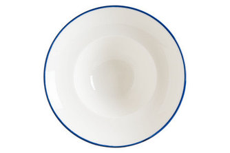 Тарелка d=240 мм. глубокая 400 мл. h=52 мм. Линеа Синий, форма Гурмэ Bonna