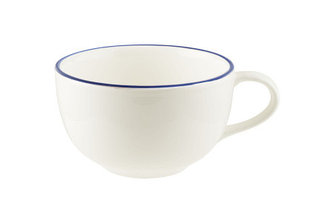 Чашка 250 мл. чайная d=96 мм. h=56 мм. Линеа Синий (блюдце 78007)
