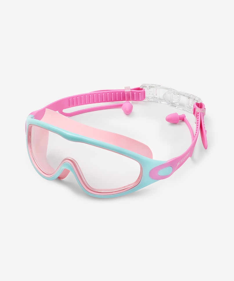 Полумаска детская с берушами 25DEGREES Fusion Lilac/Turquoise/Pink 6-12 лет, фото 1