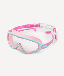 Полумаска детская с берушами 25DEGREES Fusion Lilac/Turquoise/Pink 6-12 лет