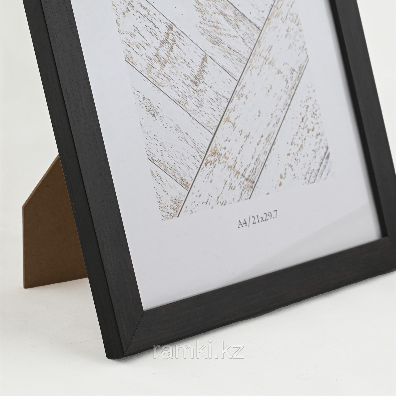 Темно-коричневая фоторамка А4