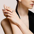 Серьги из серебра с синими корунд (синт.) SOKOLOV 88020061 серебро с родием, с английским замком, фото 5