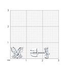 Серьги-пусеты из серебра с белыми фианитами SOKOLOV 94020535 серебро с родием,, фото 5