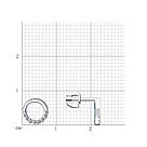 Серьги из серебра с фианитами SOKOLOV 94023038 серебро с родием, продевки коллекц. SKLV, фото 4