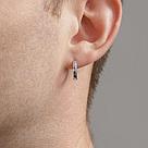 Серьга из серебра SOKOLOV 94170127 серебро с родием коллекц. SKLV, фото 2