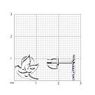 Серьги из серебра Diamant 94-122-01224-1 серебро с родием, фото 8