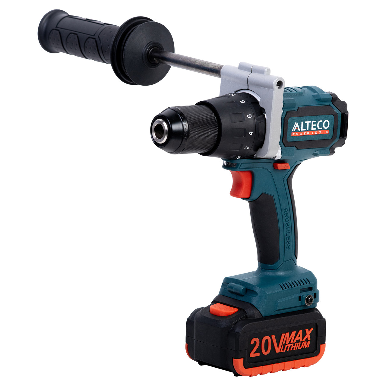 Беcщеточная аккумуляторная ударная дрель-шуруповерт ALTECO CID 2013 Li BL, фото 1