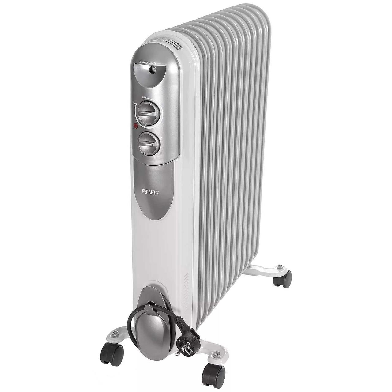 Масляный радиатор Ресанта ОМПТ-12Н 67/3/5, фото 1
