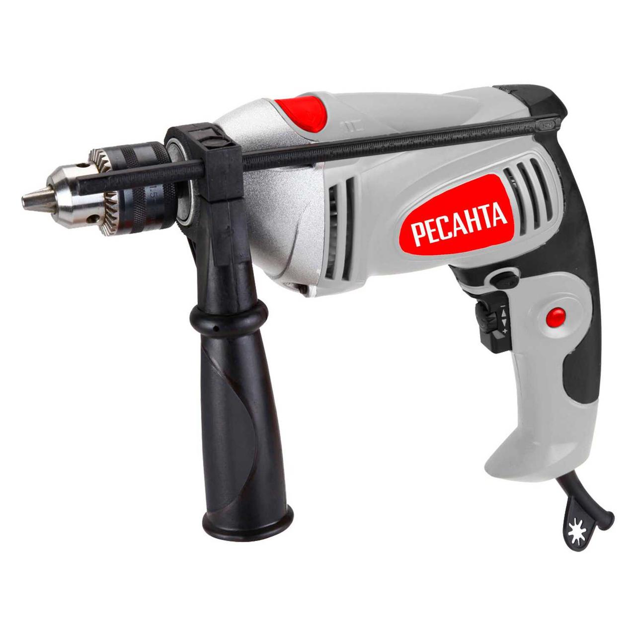 Дрель ударная Ресанта ДУ-16/1100МК 75/8/5, фото 1