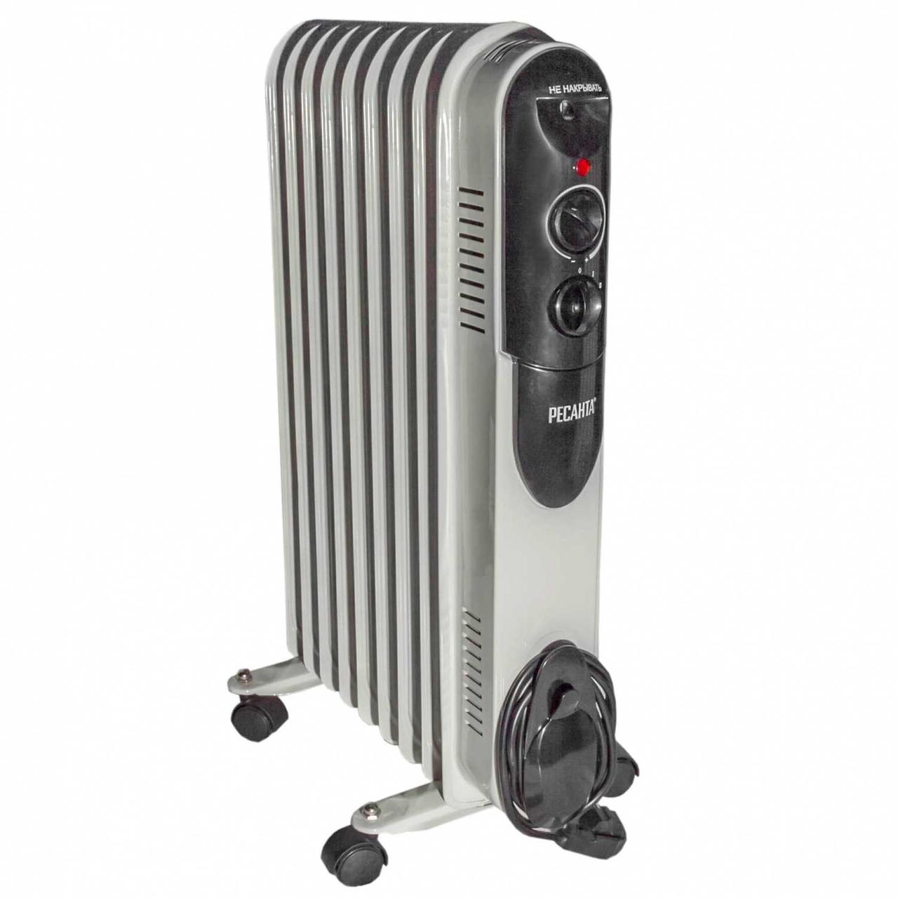 Масляный радиатор Ресанта ОМПТ-9Н 67/3/4, фото 1