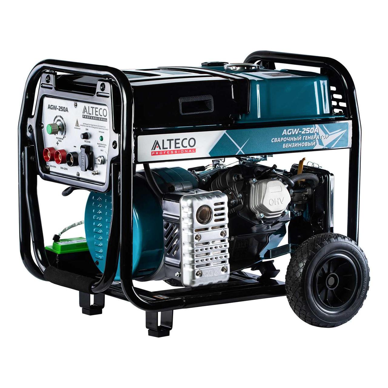 Бензиновый генератор сварочный ALTECO AGW 250 A, фото 1