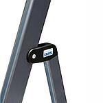 Cтремянка анодированная KRAUSE "MONTO" SECURO 1х8 126467, фото 6