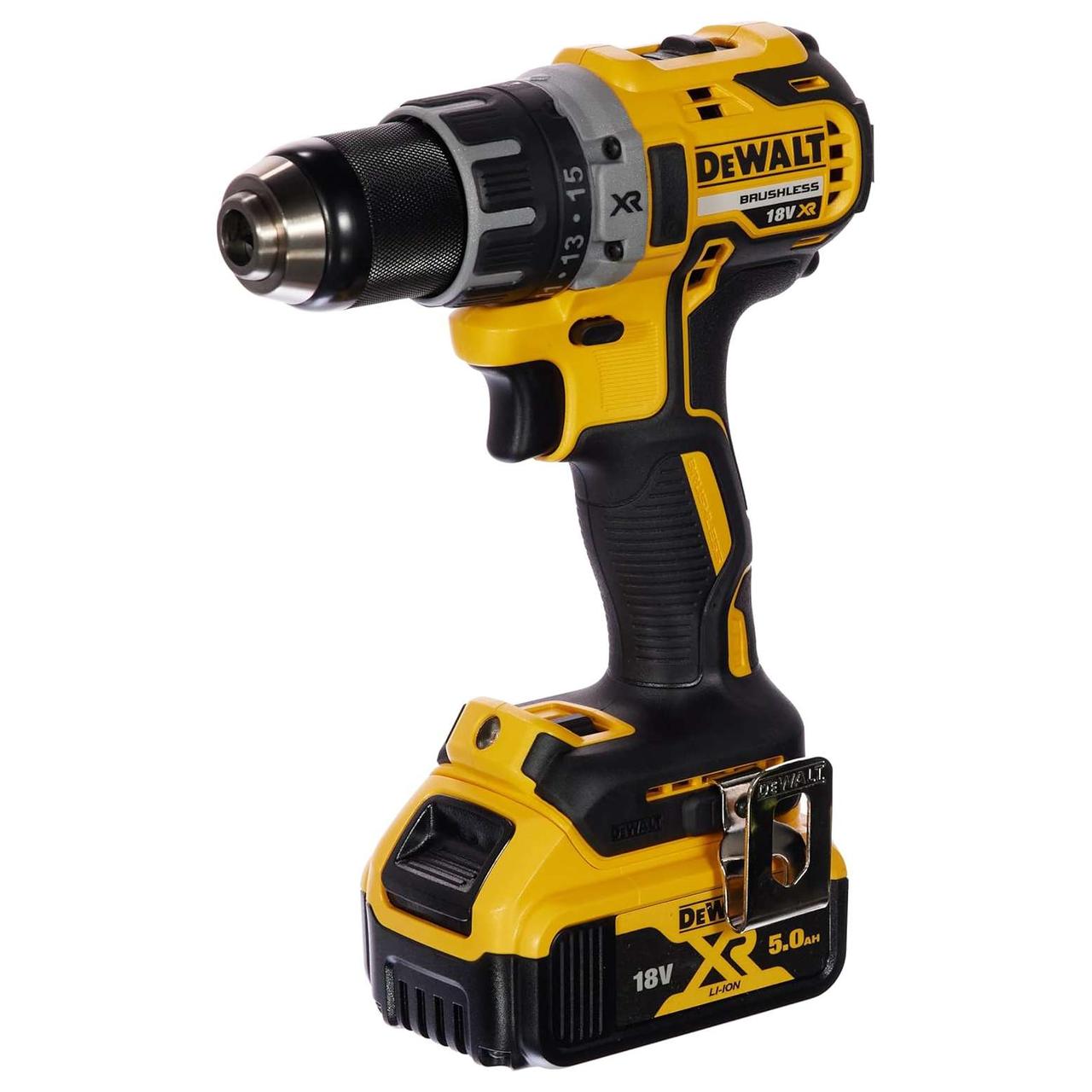 Аккумуляторная дрель-шуруповёрт DeWALT DCD791P2-QW, фото 1
