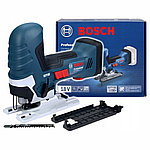 Аккумуляторная лобзиковая пила Bosch GST 185-LI SOLO 06015B2021, фото 3