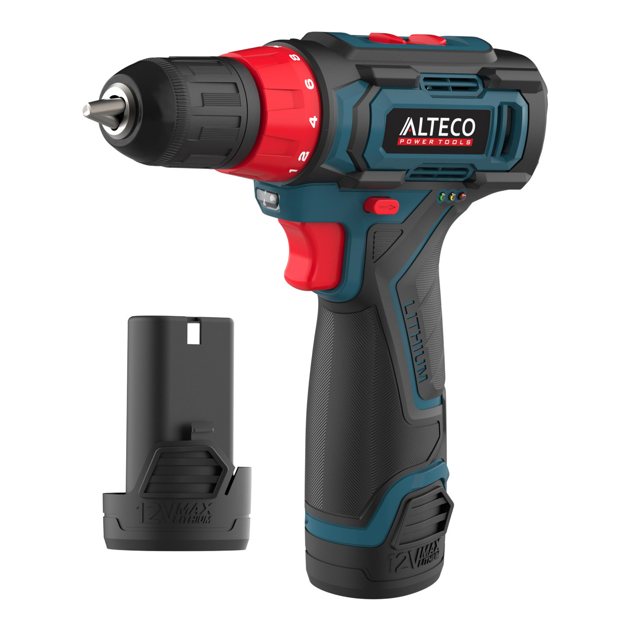 Аккумуляторная дрель-шуруповерт ALTECO CD 12-23 X2, фото 1