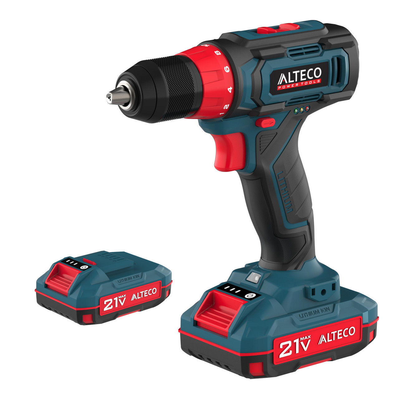 Аккумуляторная дрель-шуруповерт ALTECO CD 21-35 (2×2Ah), фото 1