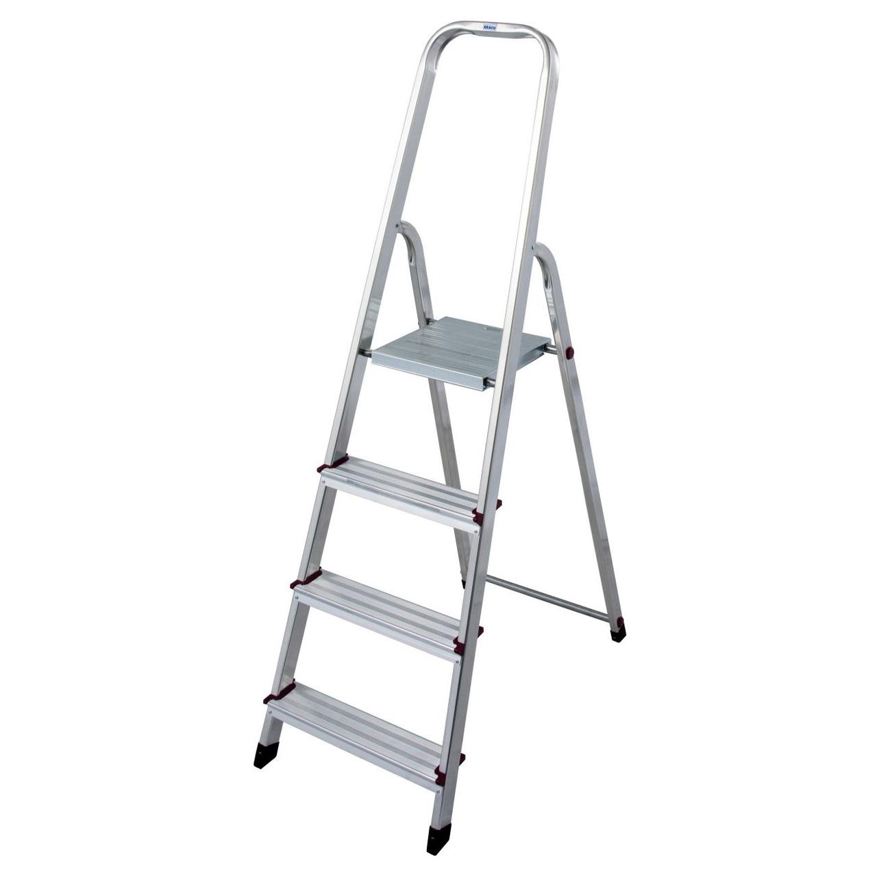 Стремянка алюминиевая KRAUSE CORDA 1х4 000705, фото 1