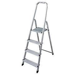 Стремянка алюминиевая KRAUSE CORDA 1х4 000705