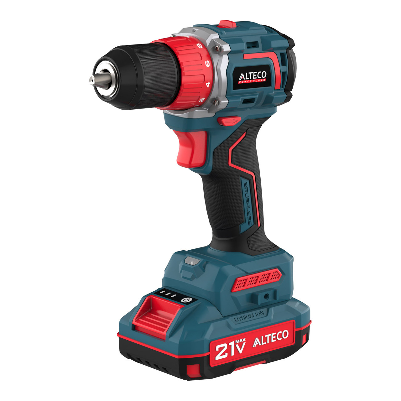 Бесщеточная аккумуляторная дрель-шуруповерт ALTECO CD 21-60 BL, фото 1