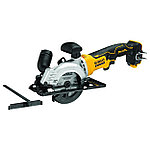 Аккумуляторная циркулярная мини-пила DeWalt 115мм DCS571E1T-XJ, фото 2