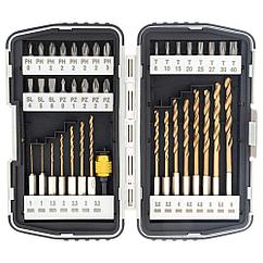 Набор бит и свёрл MATRIX 40 предметов 11322