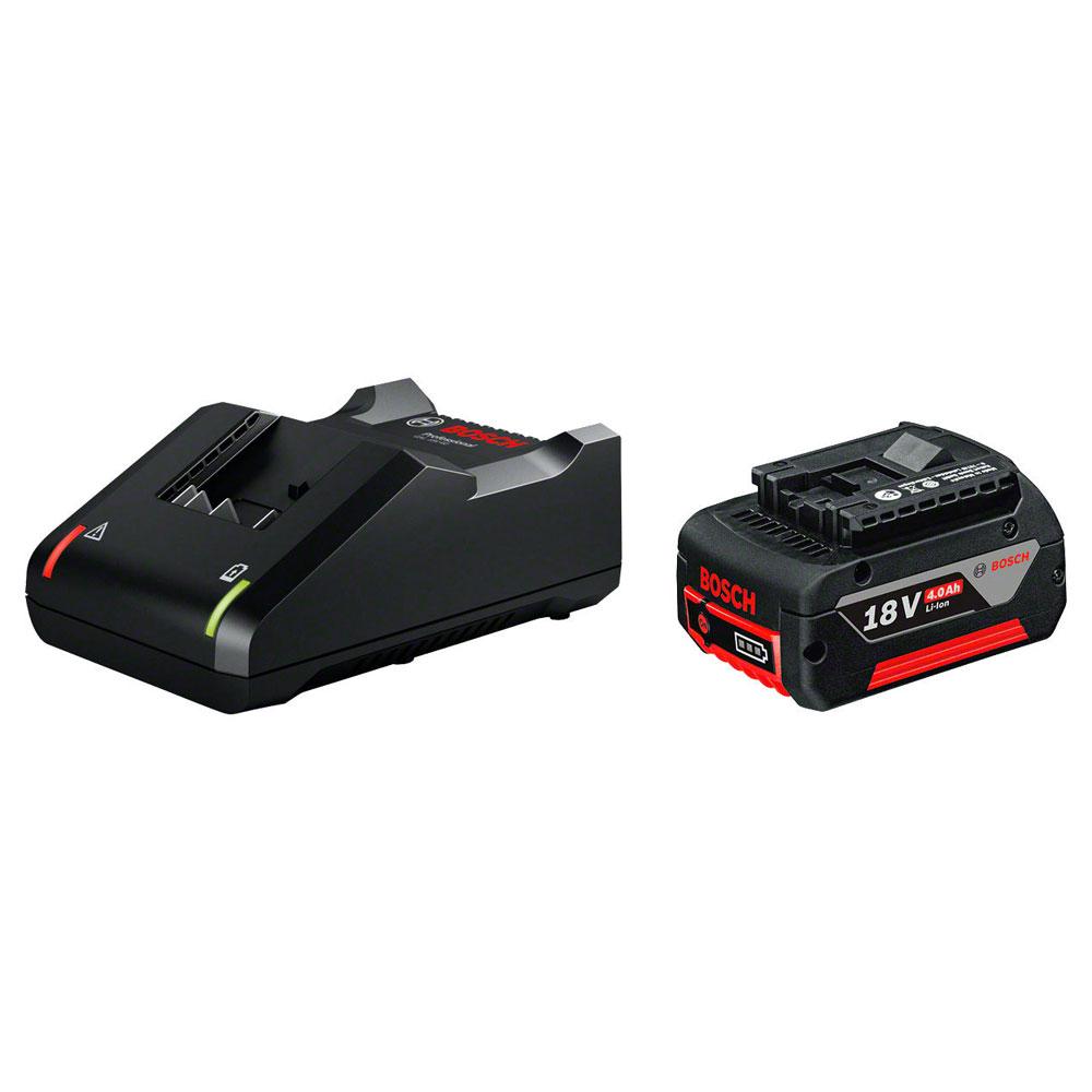 Набор Bosch Starter Set 18V Professional аккумулятор GBA 18V 4.0Ah + зарядное устройство GAL 18V-40 1600A01B9Y, фото 1