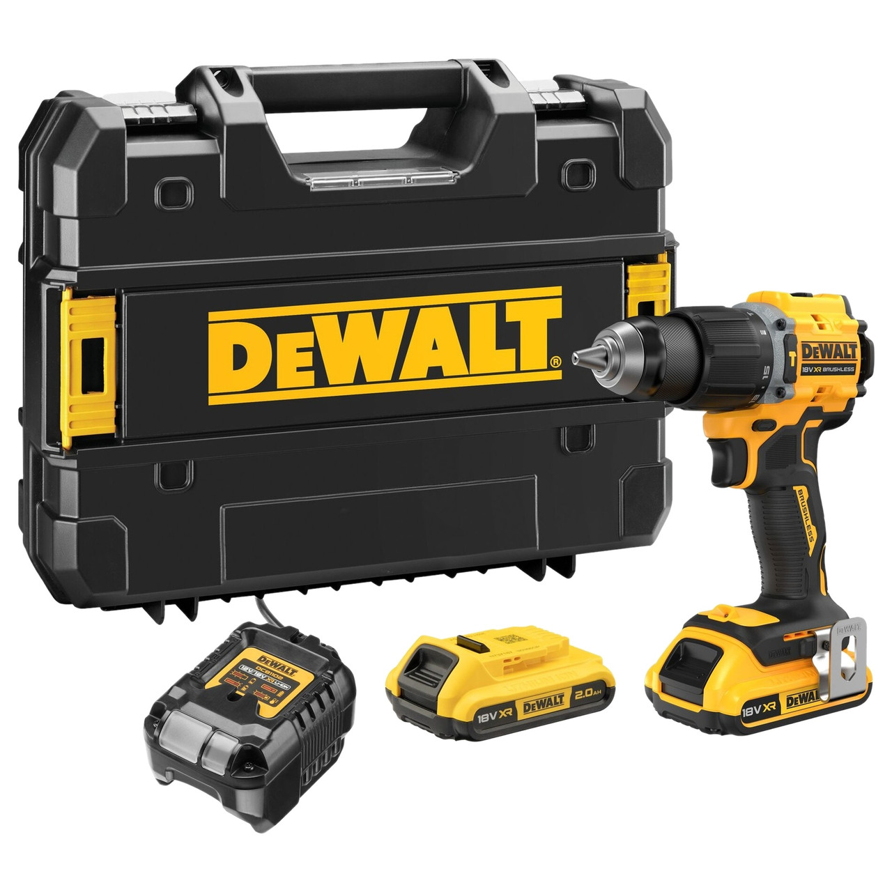 Аккумуляторная дрель-шуруповерт DeWALT DCD799D2T-QW, фото 1