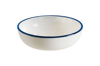 Салатник d=140 мм. 350 мл. h=50 мм. штабелир. Линеа Синий, форма Хюгге Bonna