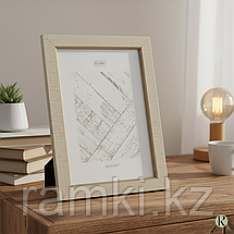 Белая рамка А4 с серебристым кантом, фото 4