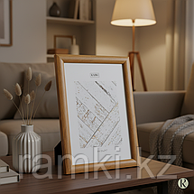 Рамка А4 орехового цвета, фото 4