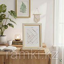 Белая рамка А4 с золотым кантом, фото 4