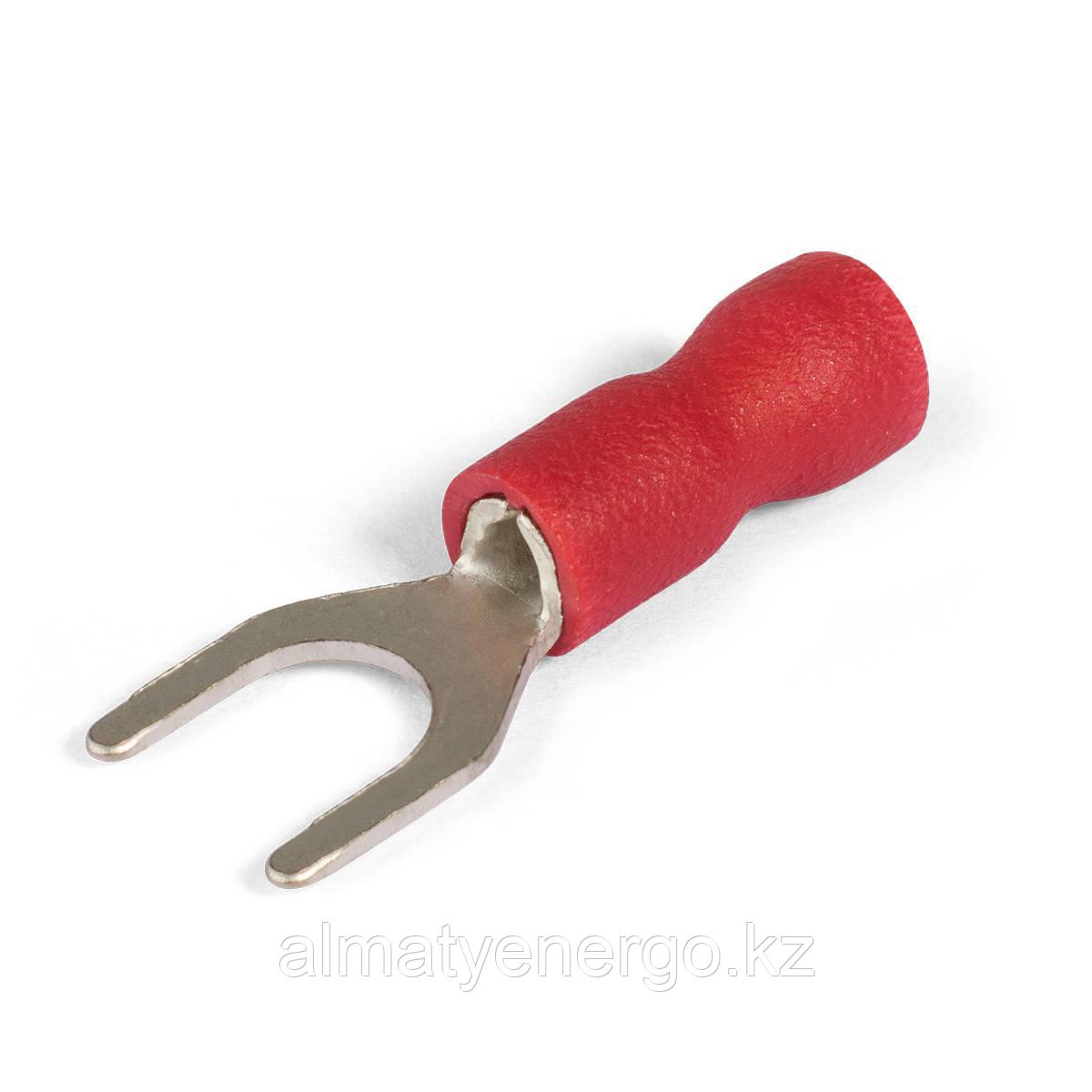 Наконечник кабельный вилочный изолированный НВИ 1.5-5 серия ПРОФИ, фото 1