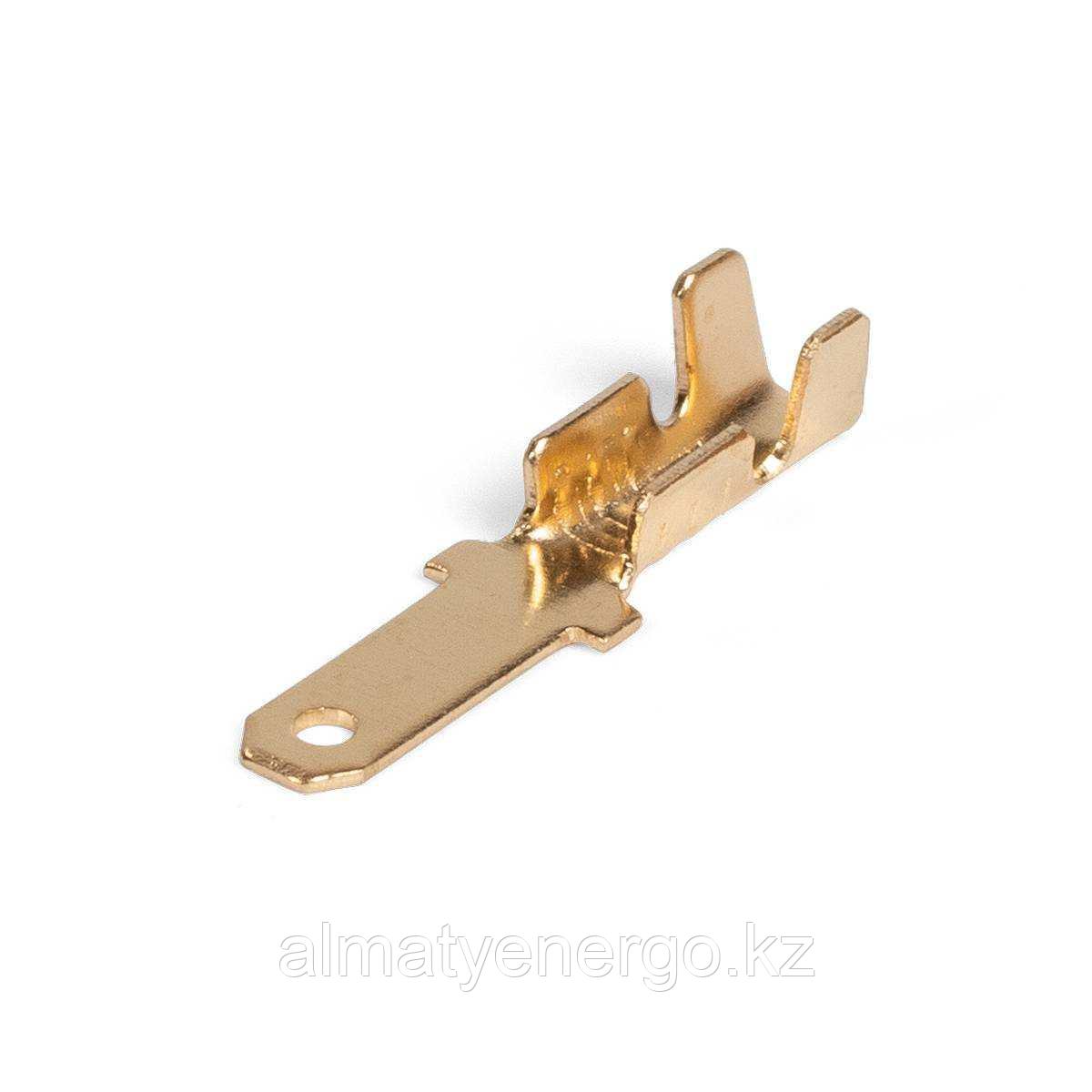 Разъем плоский неизолированный (папа) РП-П 1.0-(2.8), фото 1