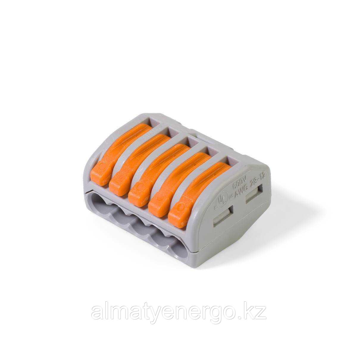 Клемма рычажковая универсальная Wago 222–415, фото 1