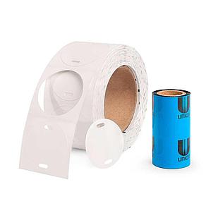 Комплект «бирка-риббон» У-135Р