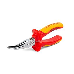 Длинногубцы изогнутые диэлектрические 160 мм серия ПРОФИ