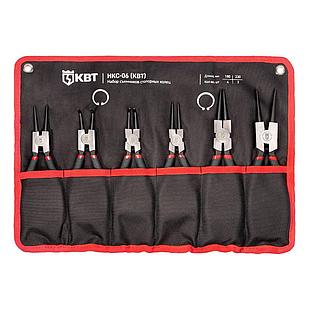 Набор съемников стопорных колец НКС-06 серия МАСТЕР