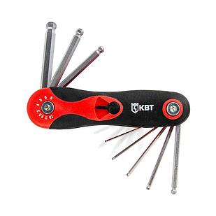 Набор шестигранных ключей с шаром НТК-Ш-08 серия KBT-PROFESSIONAL