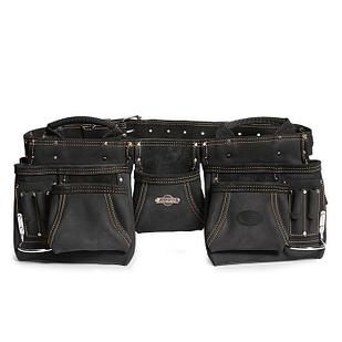 Сумка-пояс монтажника кожаная СК-12 серия DEAD BULL