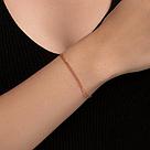 Браслет из золочёного серебра SOKOLOV 985060402 серебро с позолотой, нонна, фото 3