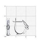 Серьги из серебра с бриллиантами SOKOLOV 87020063 серебро с родием, с английским замком, фото 5