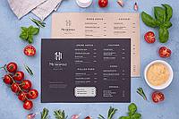 Меню для кафе и ресторанов