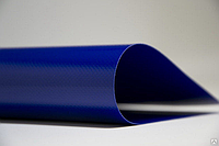 Тентовая ткань ПВХ, плотность 650 грамм. 3,2х50 метра, Синий