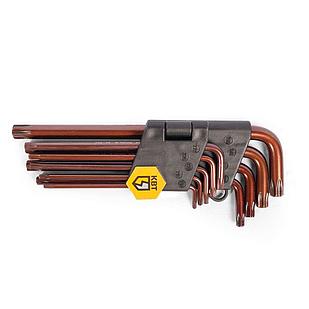 Набор ключей TORX КТ-9-S2 (Т10-Т50) серия KBT-PROFESSIONAL