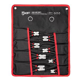 Набор съемников стопорных колец НКС-08 серия МАСТЕР