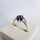 Серьги из серебра с фианитами Индия O534, фото 2