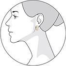 Серьги из золочёного серебра с эмалью с фианитами SOKOLOV 93020553 серебро с позолотой, с английским замком, фото 4