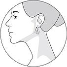 Серебряные серьги с горным хрусталём SOKOLOV 92020645 серебро с родием, с английским замком, фото 4