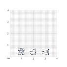 Серьги-пусеты из серебра с фианитами SOKOLOV 94021465 серебро с родием,, фото 5