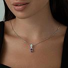 Подвеска из серебра с миксом камней SOKOLOV 92030418 серебро с родием, фото 4